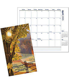Custom Calendars: Custom Full Color Monthly Pocket Calendar